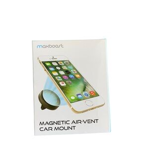Maxboost Universal Smartphone Holder - Air Vent Magnetic Car Mount Set off 2